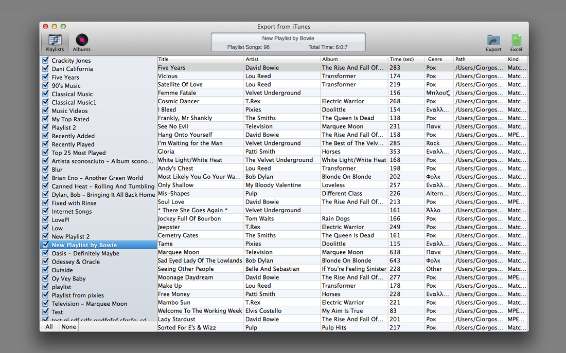 Export for iTunes - Export your playlists and albums | MacRumors Forums